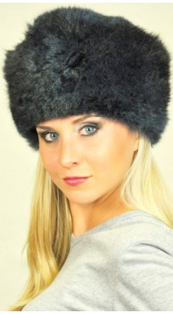 Possum fur hat - Dark blue